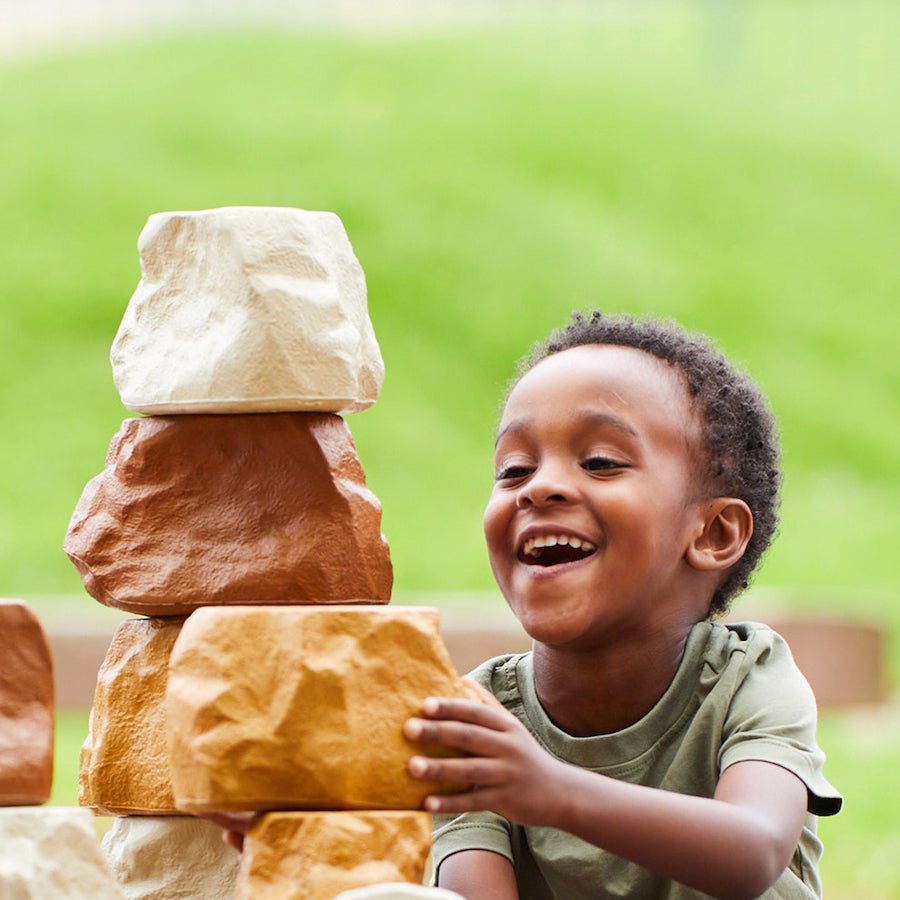 Stone Wall Foam Boulder Brick Blocks 9pk – EASE