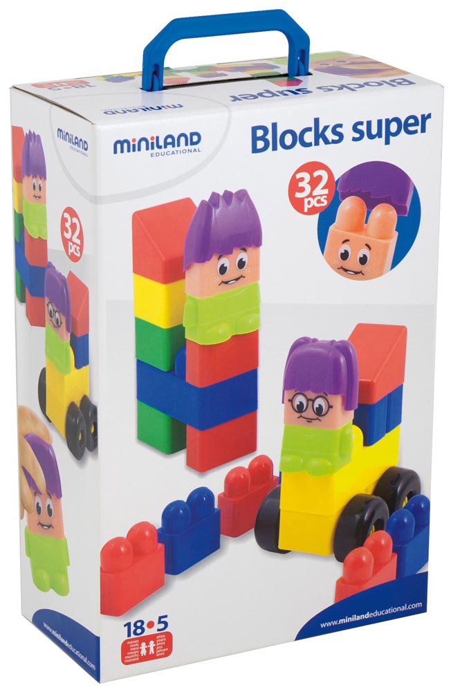 Super Blocks - 32 Pieces - EASE