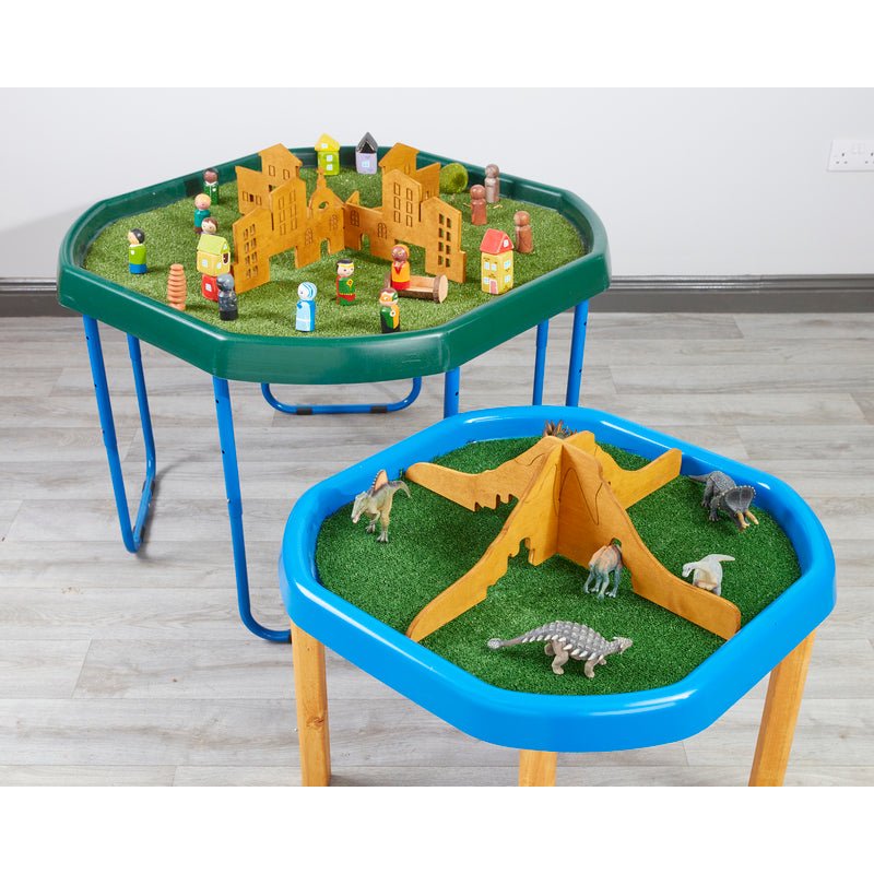 Superhero City Scape and Volcanoes and Caves - EASE