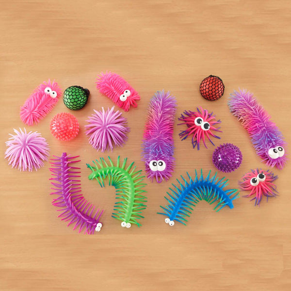 Tactile Sensory Grip Creatures and Balls Set 14pcs - EASE