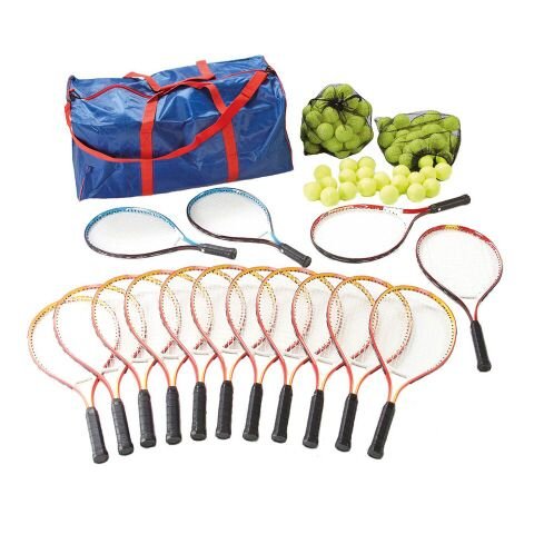 Tennis Kit with 15 Racquets and Bag - EASE