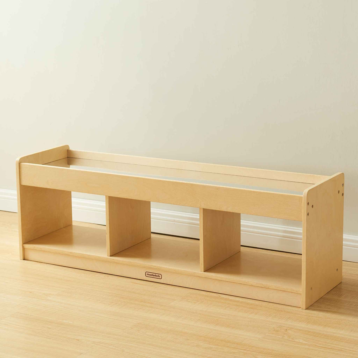 Toddler Play Center - Mirrored Tabletop Shelving Unit - EASE