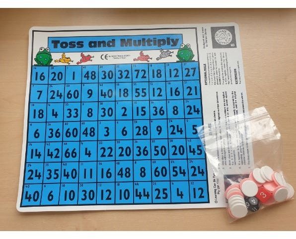 Toss and Multiply (desktop) - EASE