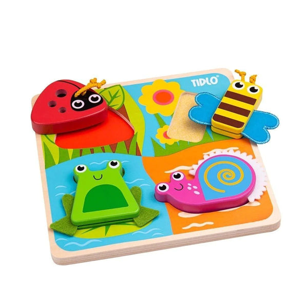 Touch and feel puzzle (Bugs) - EASE