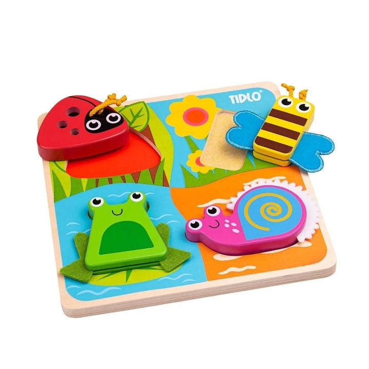 Touch and feel puzzle (Bugs) - EASE