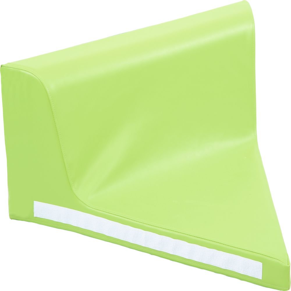 Triangle foam seat, green - EASE
