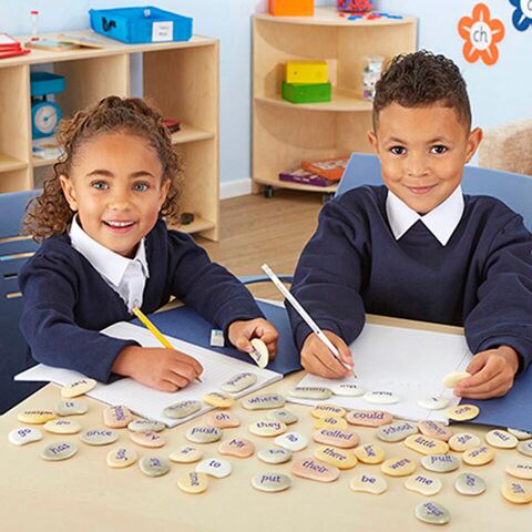Tricky Word Pebbles Year 1 45 to 80mm - EASE