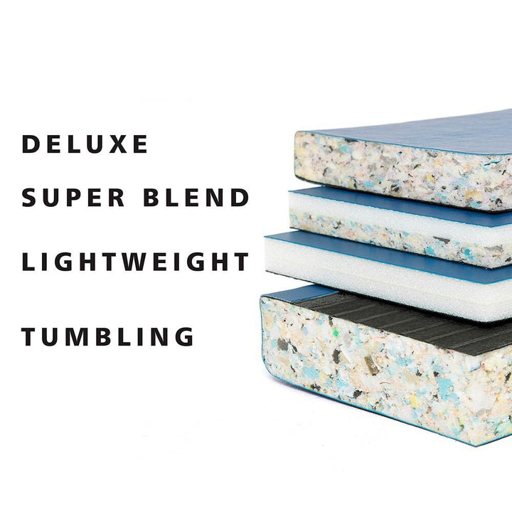 Tumbling Gym Mats 8 x 4 x 2 Black - EASE