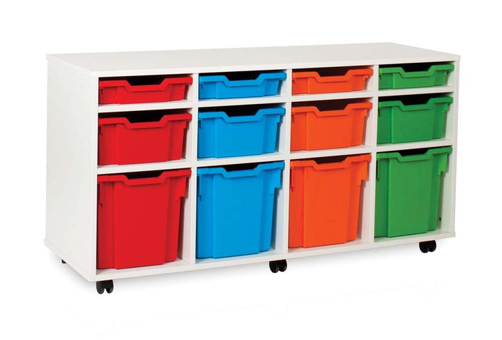 White 12 Variety Tray Unit - EASE