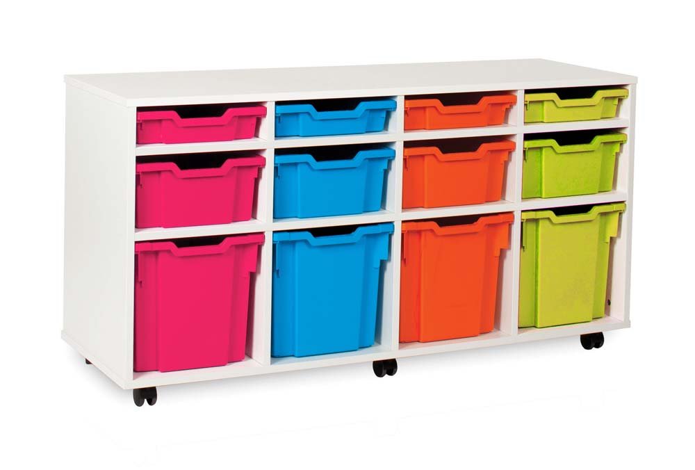 White 12 Variety Tray Unit - EASE