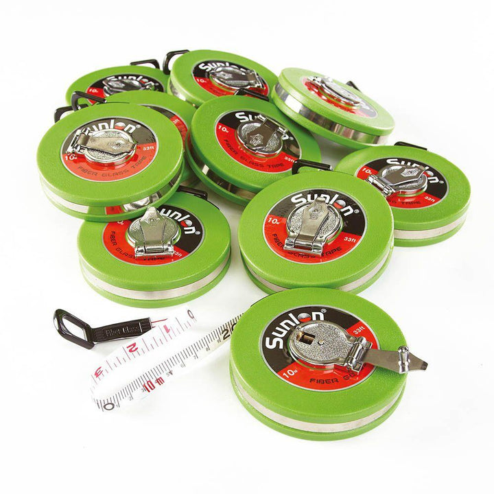 Wind Up 10m Measuring Tape 10pk - EASE