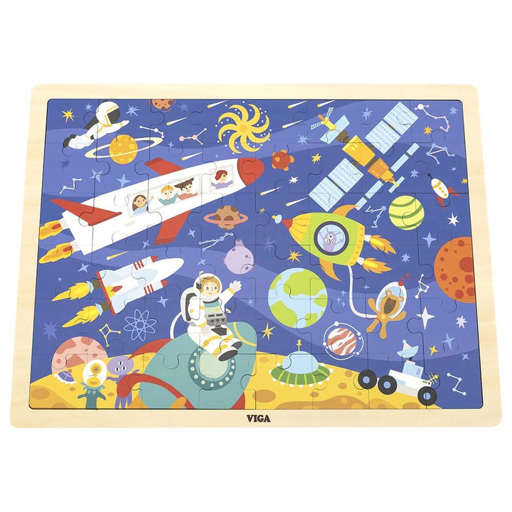 Wooden 48 Pcs Puzzle - Space - EASE