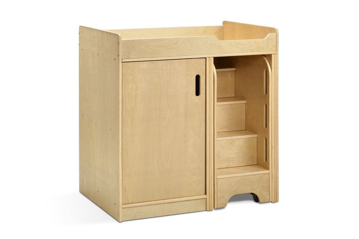 Wooden Baby Changing Unit with steps - EASE