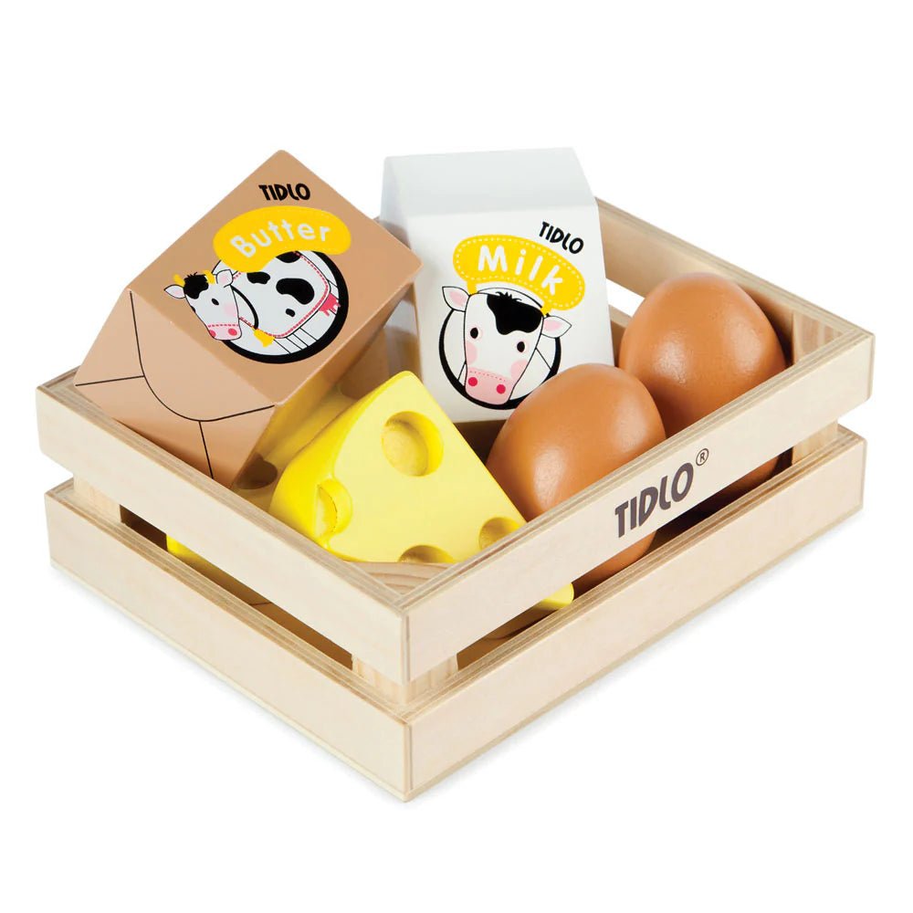 Wooden Eggs and Dairy - EASE
