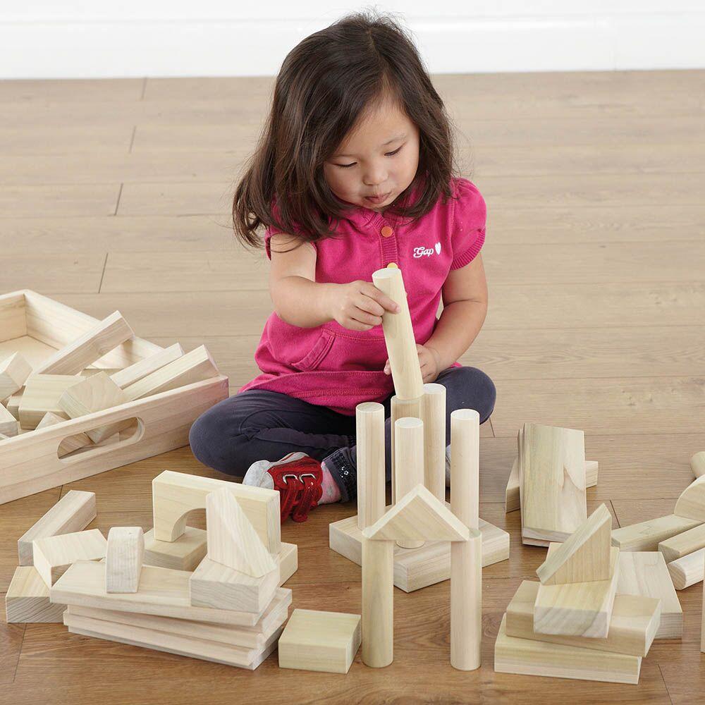 Wooden Jumbo Blocks 54pcs - EASE