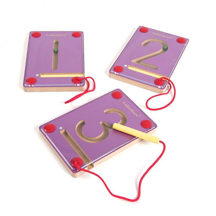 Wooden Magnetic Learning Numbers 0 - 9 - EASE