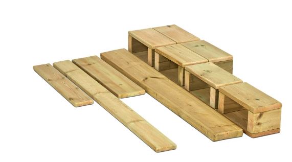 Wooden Outdoor Balance Set - EASE