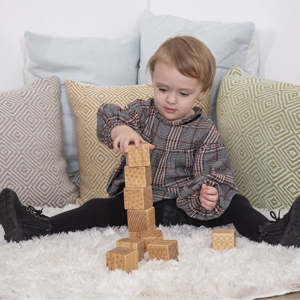 Wooden Pattern Blocks 10pk - EASE
