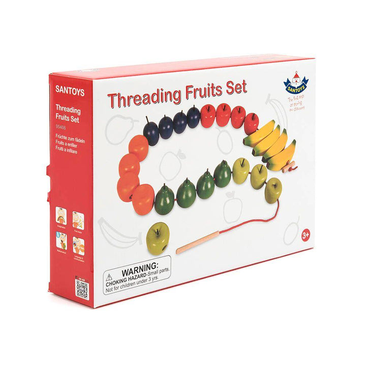 Wooden Threading Fruits - EASE