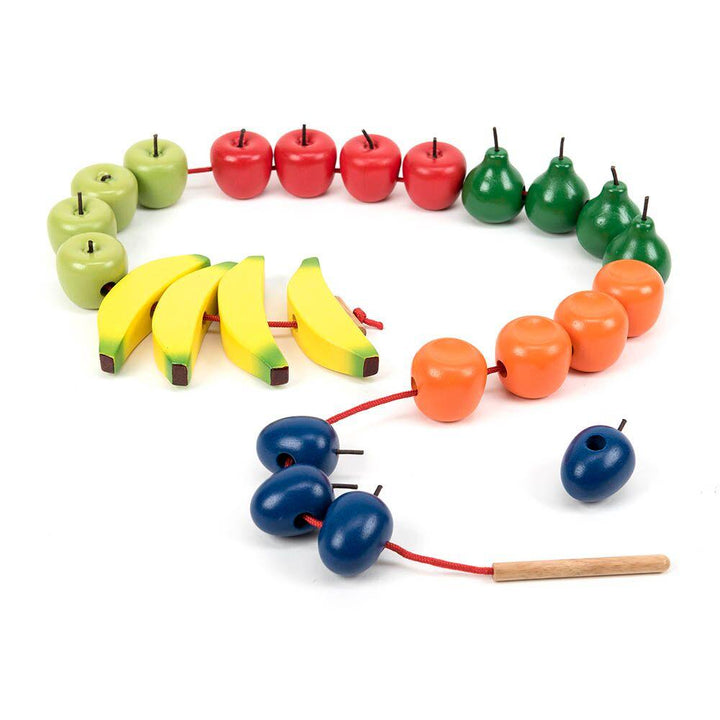 Wooden Threading Fruits - EASE