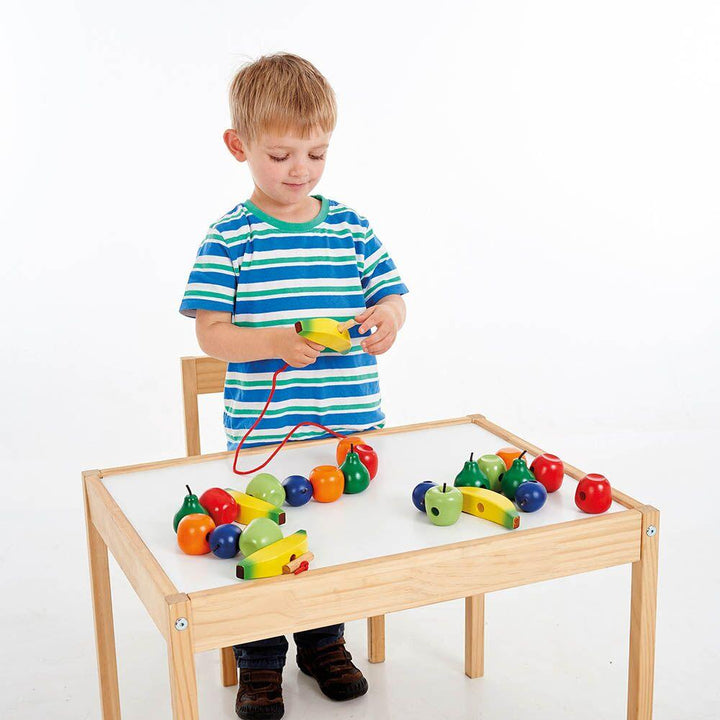 Wooden Threading Fruits - EASE