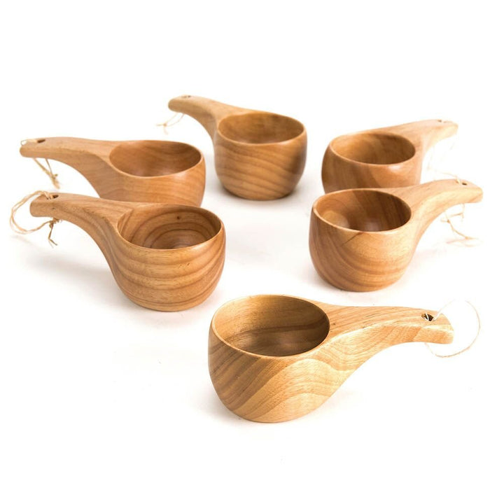 Woodland Wooden Cup 6pk - EASE