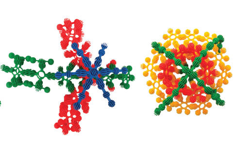 Large Construction Set - Plum Blossoms - 360 pieces