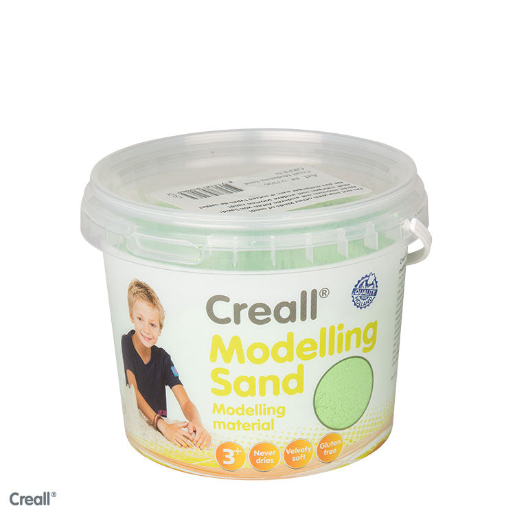 Creall Modelling Sand - 750g Green