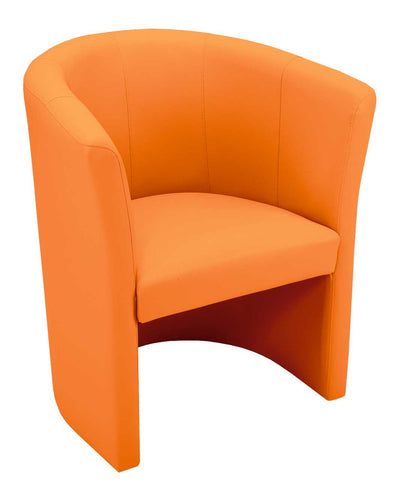 Classic Tub Chair - Orange