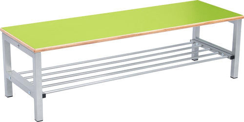 Flexi Bench for Cloakroom 4, height 26cm - Green