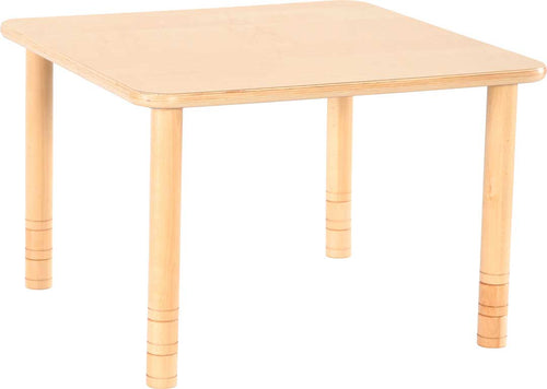 Flexi Square Table - Green - 64-76cm