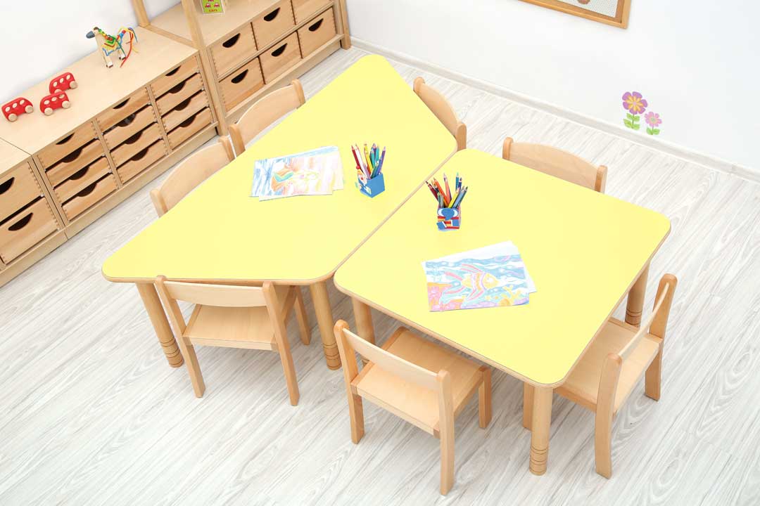 Flexi Square Table - 48-58cm - All Colours