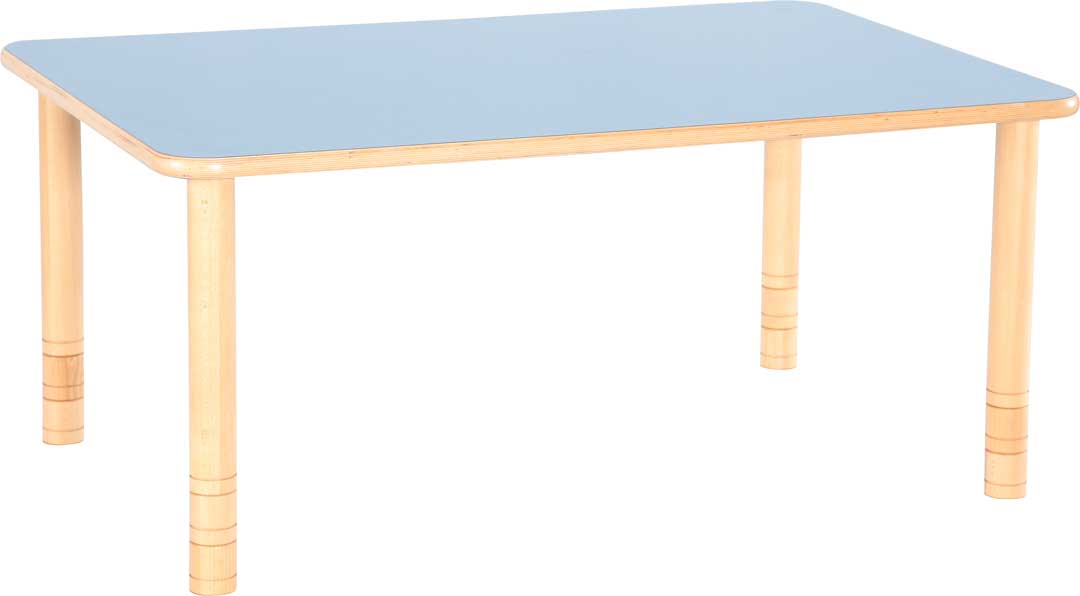 Flexi Rectangular Table - 64-76cm - All Colours
