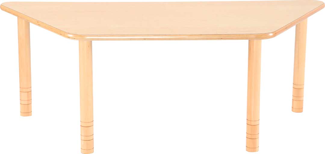 Flexi Trapezial Table - Blue - 64-76cm