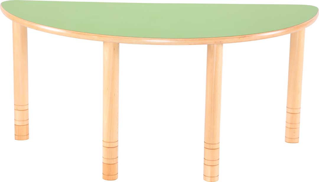 Flexi Half Round Table - 64-76cm - All Colours