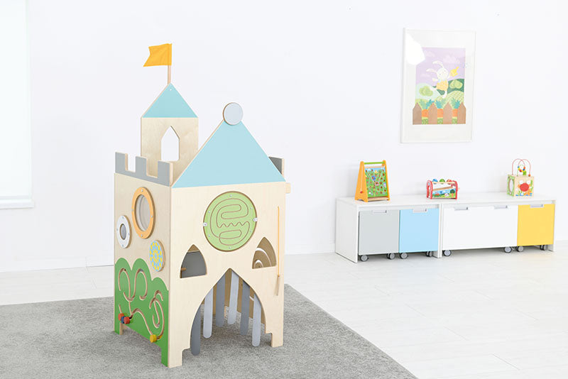 Play Castle with Sensory Activity Panels