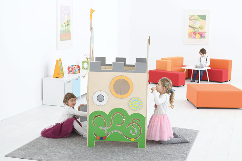 Play Castle with Sensory Activity Panels