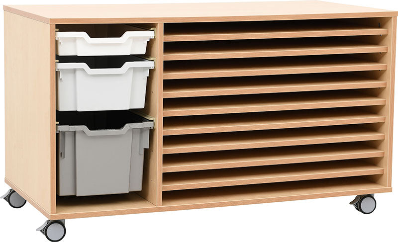 Cabinet for Paper Storage and Art Supplies