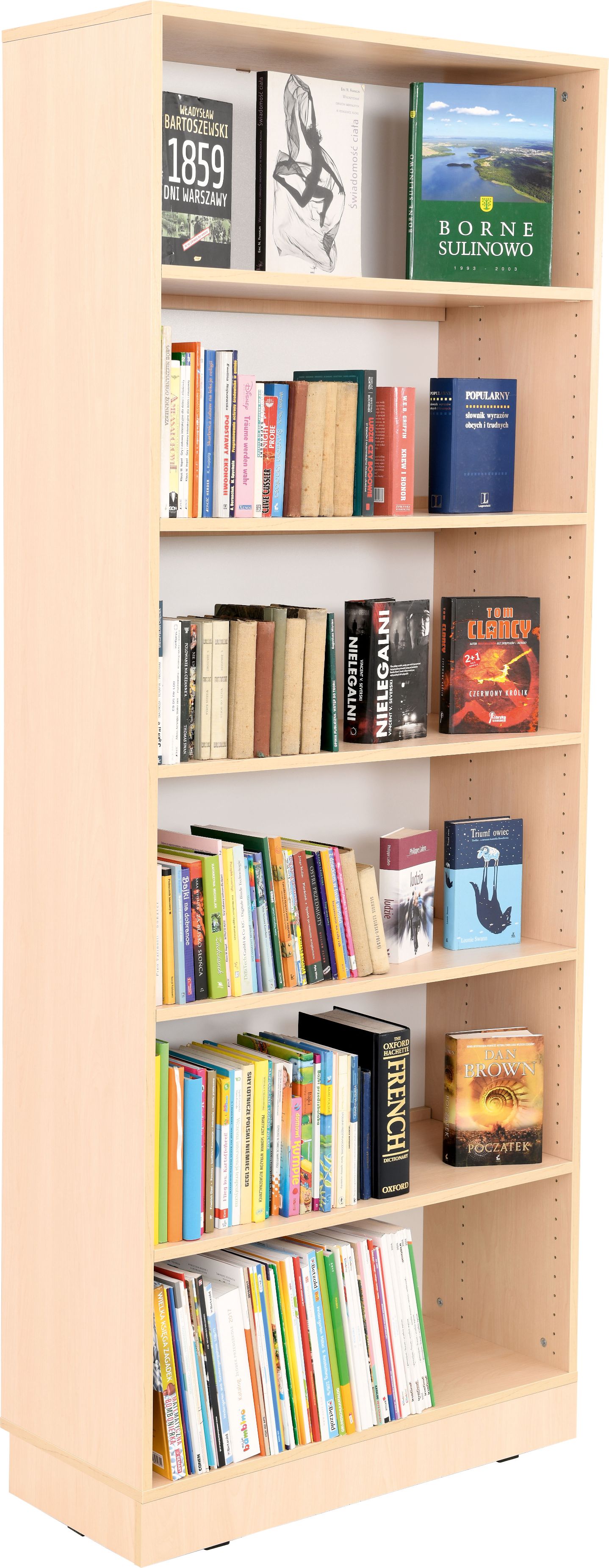 Large Library Bookcase - 2 colour options