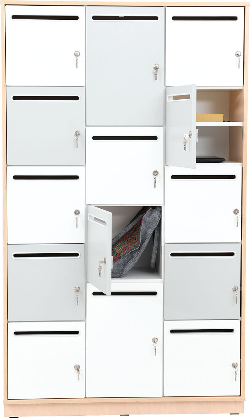 Quadro Cabinet with Lockers