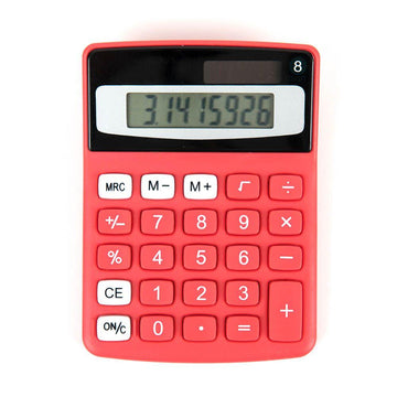Big Button Coloured Calculators 30pk