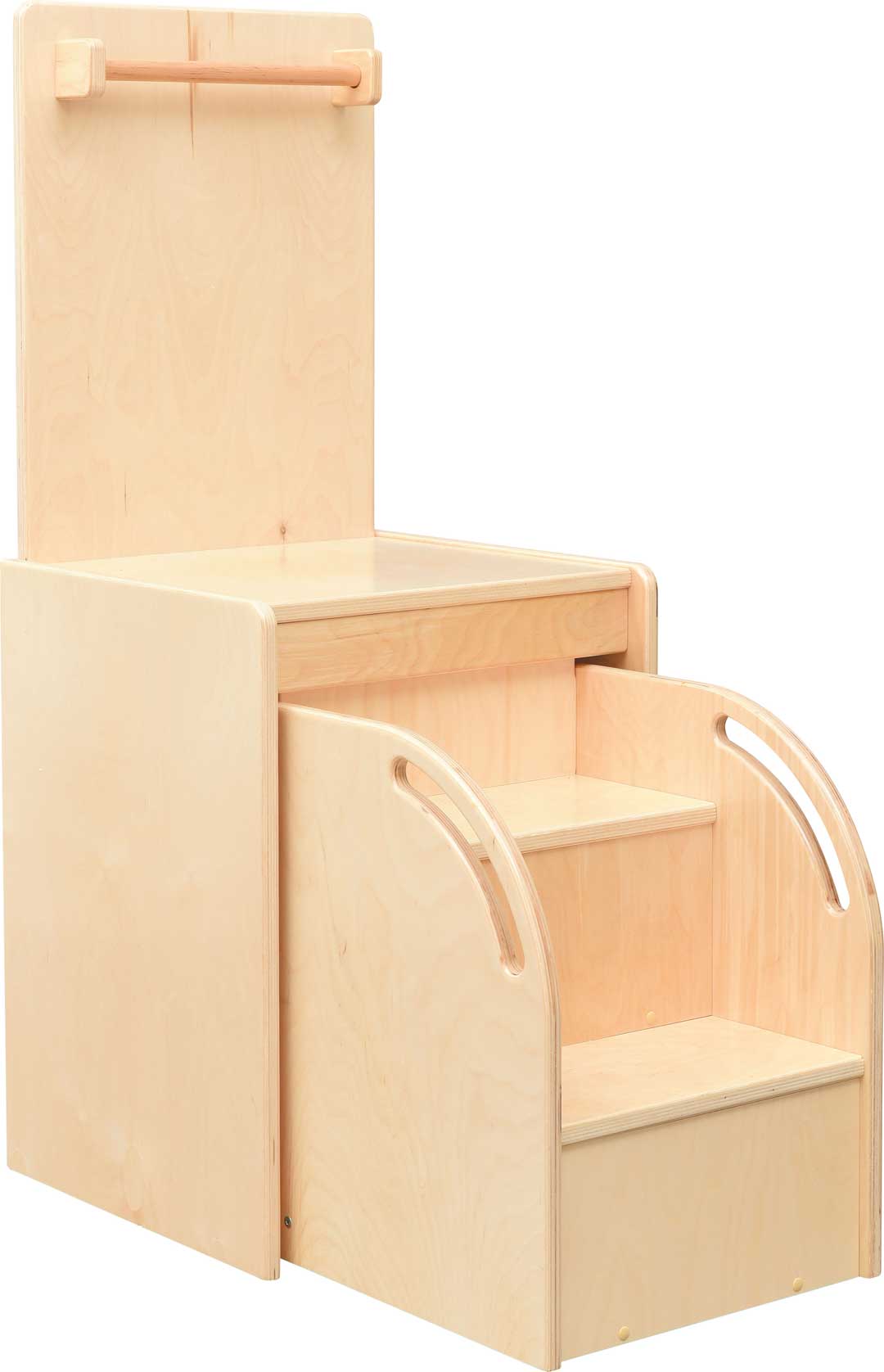 Dressing Podium with Pull-out Stairs