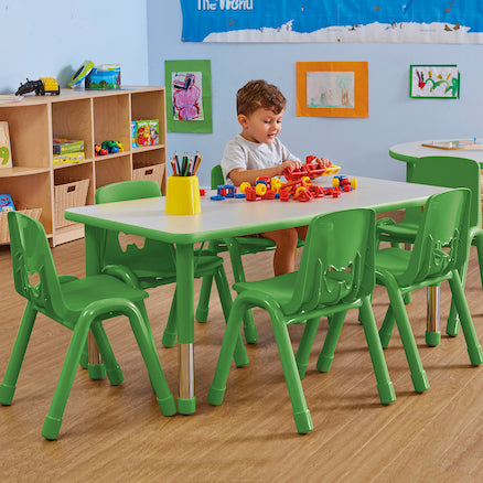 Valencia Rectangular 6 Seater Table - All colours