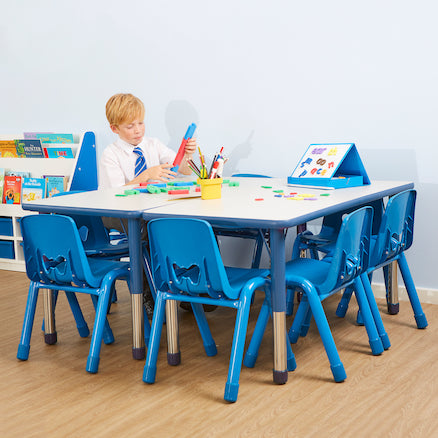 Valencia Rectangular 6 Seater Table - All colours