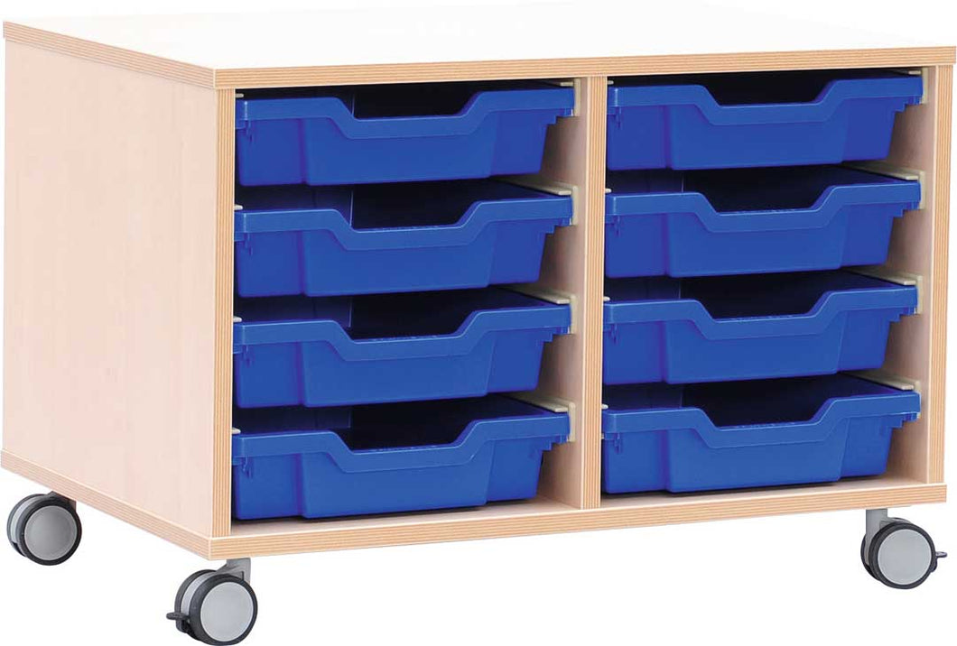 S Cabinet Small for Plastic Containers with Castors
