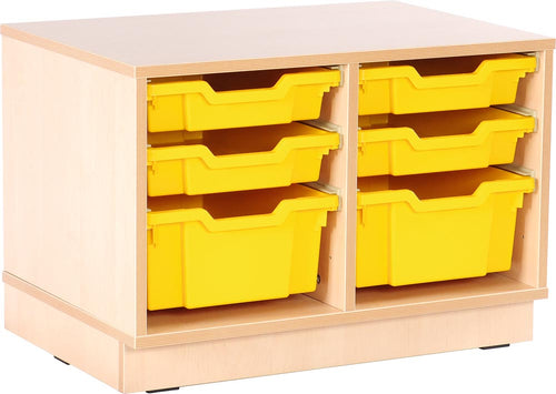 S Cabinet Small for Plastic Containers with plinth