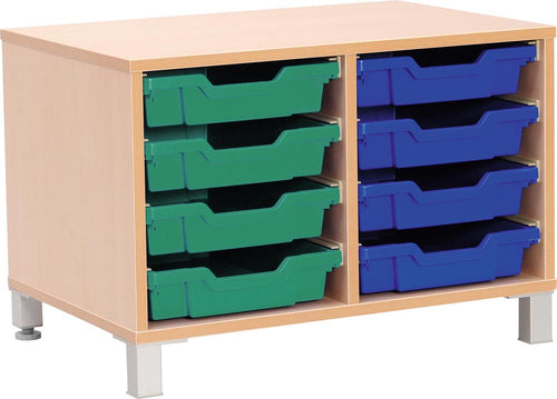 S Cabinet Small for Plastic Containers with Legs