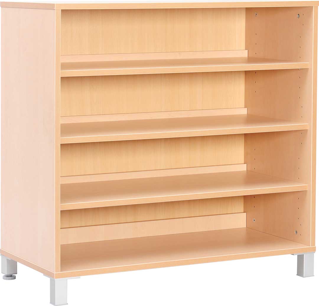 M Cabinet Half Open 3 Shelves with Legs