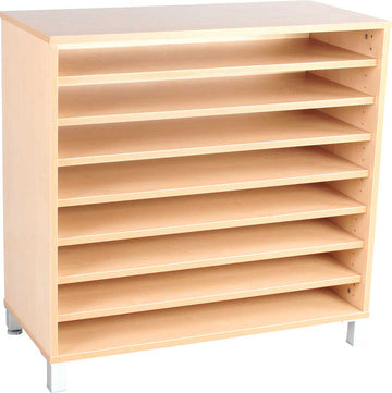 M Cabinet with 7 Shelves with Legs