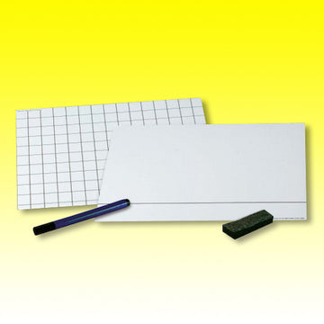 Dry Wipe Double Sided Whiteboards 30pk